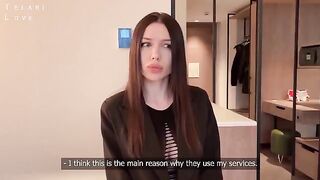 If you give me a good blowjob, I'll fuck you properly - Telari Love's hardcore promise