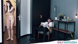 He has it, girls! Lucky guy!