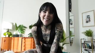 The best commercial for a vibrator ever with a hot tattoo girl