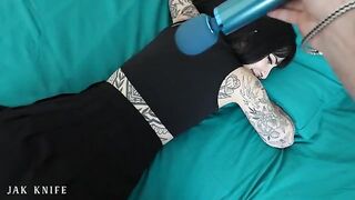 The best commercial for a vibrator ever with a hot tattoo girl