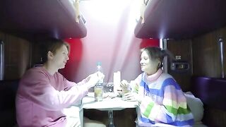 A hot chick got fucked hard in a tight spot