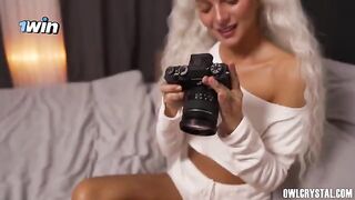 A girl is having sex for the first time with a real man