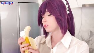 An anime girl gets fucked because she's an anime girl