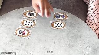 We're going to have sex on the cards tonight, a steamy Russian gamble