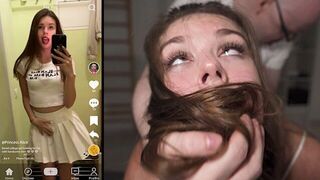 A man fucked two girls in a threeway sex scene