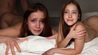A cute and petite redhead is brought to tears of joy during intense sex