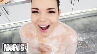 Sofia Lee’s huge boobs are the secret ingredient for a steamy dish