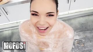 Sofia Lee’s huge boobs are the secret ingredient for a steamy dish