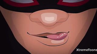 Spider-Man is fucking Gwen Stacy in an animated movie