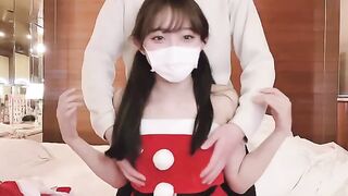 Amateur couple shoots home porn with a cute anime themed twist, get naughty