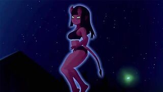 A hot girl is fucking with a guy who is spellbound by her