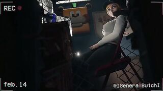 FNAF Security Breach: Vanessa sucks and fucks in an office at Freddy Fazbear Mega Pizzaplex