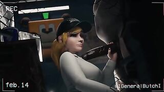 FNAF Security Breach: Vanessa sucks and fucks in an office at Freddy Fazbear Mega Pizzaplex