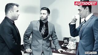 Karma Rx and Valentina Nappi seduce their boss for hardcore sex