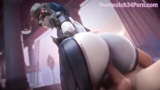 Overwatch Widowmaker SFM/Blender compilation with 3D sound effects