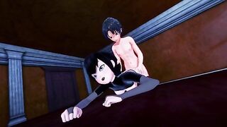 Mavis Dracula gets scared and fucked in this hot hentai scene