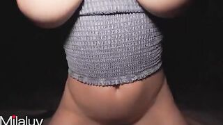 Sex at night in the neighborhood - Milaluv 4K 60fps