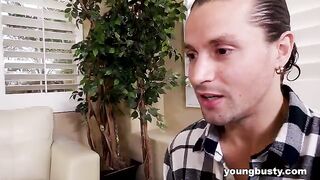 The guy checked the correctness of the erogenous zone of a girl