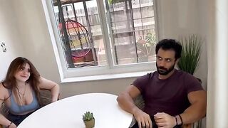 I massaged my stepdad and he stroked my wet pussy