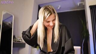My stepmom is very fond of entertaining in satin, it's her thing