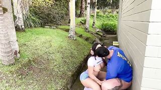 The girl was possessed by ancestors and had to fuck