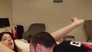A couple enjoys romantic sex with a passionate and intense connection