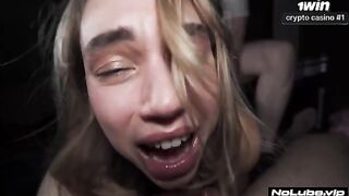 Babe went from an orgasm to shaking, her soul left her body