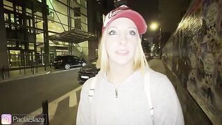 You can enjoy a cumshot from any angle with PaolaBlaze’s thrilling content