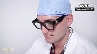 A gynecologist checks on a patient and things get hot