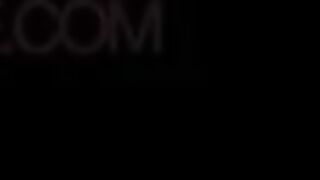 She lay on her side, but the passion reached its peak