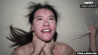 The girl made a flood and soaked me with water from her pussy