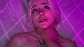 Girl was choked and fucked in the next room