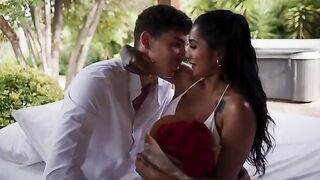 She gets fucked hard for the thrill, not for money, on Valentine’s Day