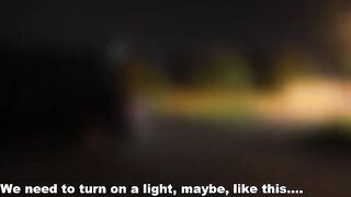 A man fucking his wife with his friends in the car