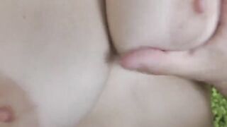 Young blonde with blue eyes gets her ass gapped hard in this steamy scene