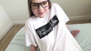 A young man’s dream is to get close to his hot step-sister