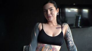 Girl with braces fucks like a slut in POV style
