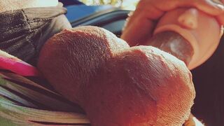 A silicone mouth is always at hand for a passionate blowjob
