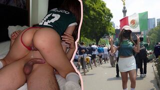 A Mexican girl sold her soul for money, just like in the World Cup roleplay