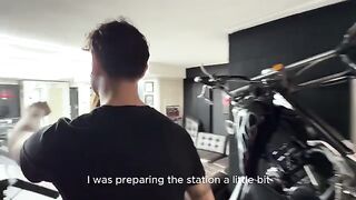 The tattoo artist gave the guy anal sex as payment