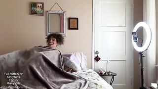 A hot woman is removing the condom during sex, just for fun