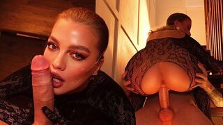 You can put it in your mouth, and there's a net on top - a busty teen's ultimate fucktoy