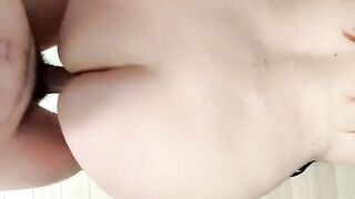 A man fucked a big booty MILF with a great ass and huge tits