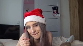 Anny Walker got fucked by neighbor on Christmas Eve in a steamy encounter