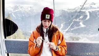 Stranger picked me up at the mountain cableway and fucked me