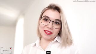 Student gave herself to the teacher on the table in 4K