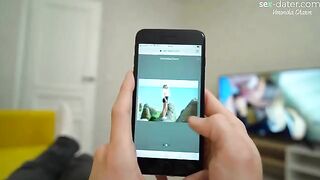 The luckiest guy met Veronika Charm on Sex-Dater and fucked her twice