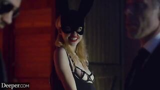Dark DP fantasy comes true for Chloe Cherry on Deeper