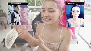 TikTok thot reacts to the best Argentine porn, featuring Emma Fiore’s fiery Latina charm