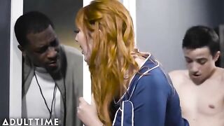 Lauren Phillips almost gets caught by her husband while getting intimate with a student